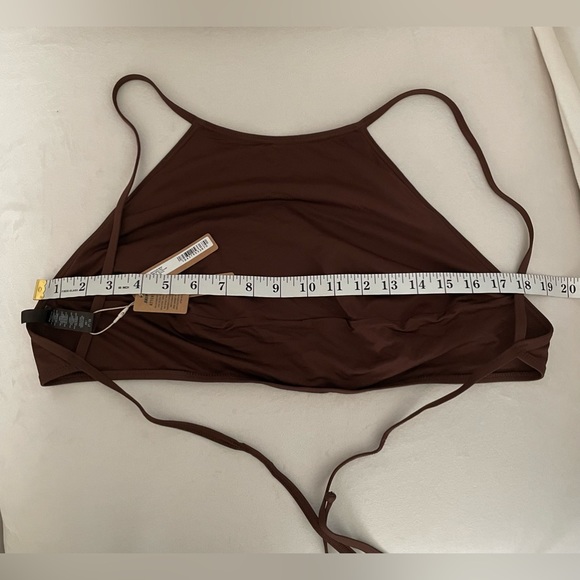 NWT Skims Two Piece Swimsuit Bikini Top & Bottom Cocoa Color Size 2X - Picture 8 of 12